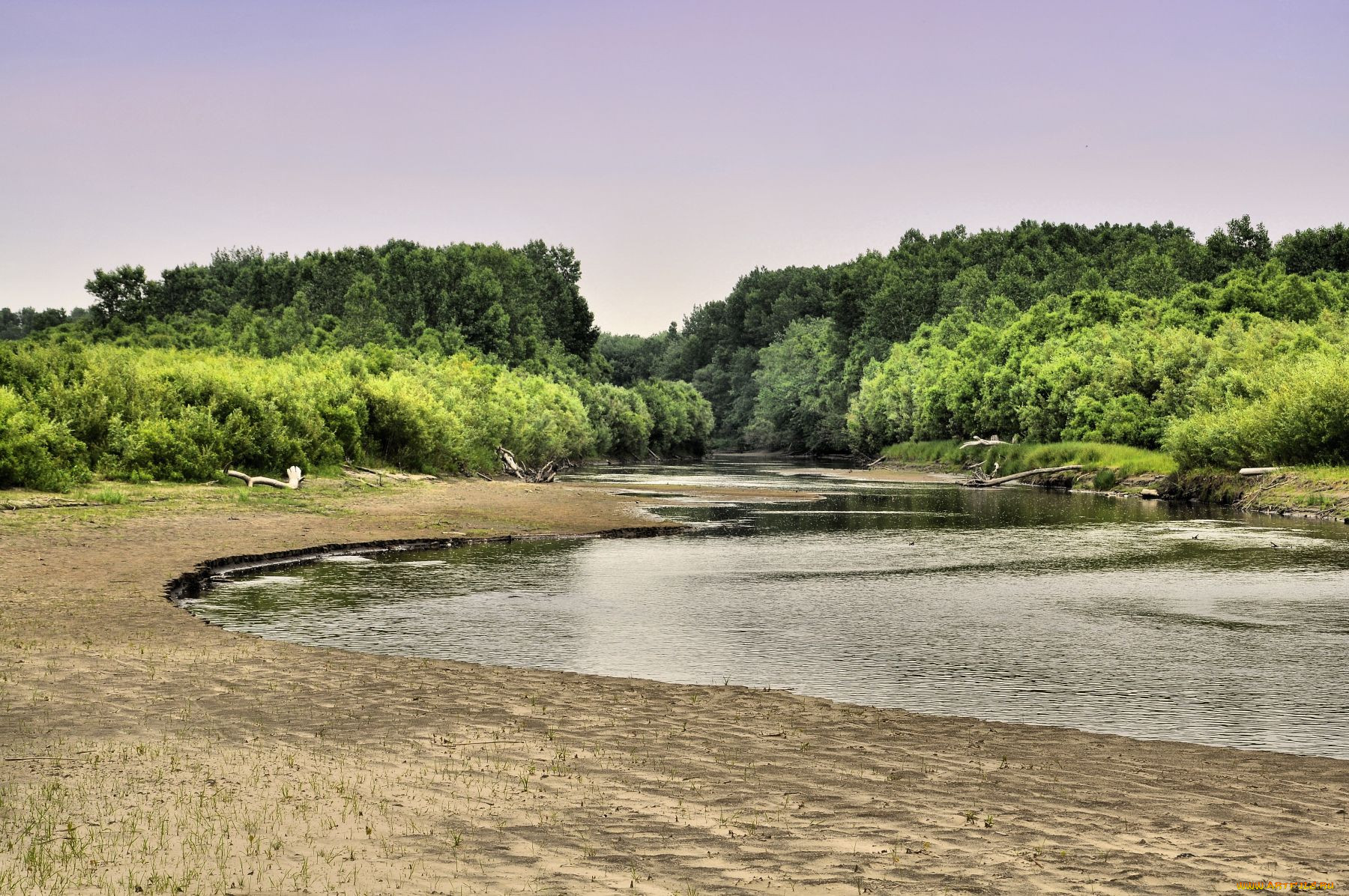 yamachiche, river, on, lake, saint, pierre, , , , 